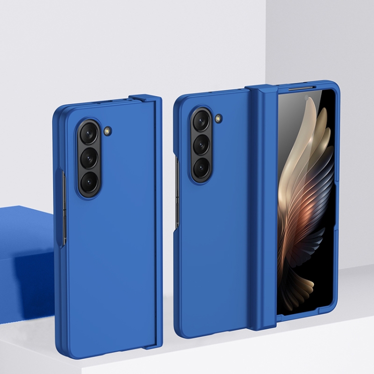 For Samsung Galaxy Z Fold6 Skin Feel PC Phone Case with Hinge(Blue)
For Samsung Galaxy Z Fold6 Skin Feel PC Phone Case with Hinge(Blue)