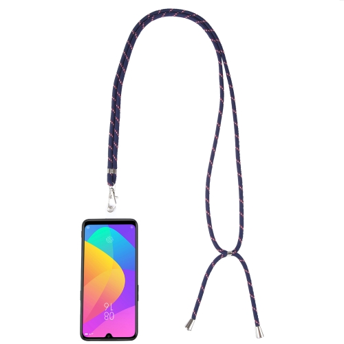 

Universal Mixed Color Mobile Phone Lanyard(Blue Red)