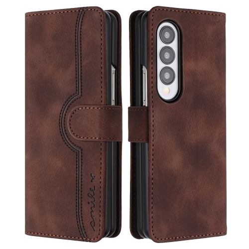 For Samsung Galaxy Z Fold3 5G Heart Pattern Skin Feel Leather Phone Case(Brown)
For Samsung Galaxy Z Fold3 5G Heart Pattern Skin Feel Leather Phone Case(Brown)