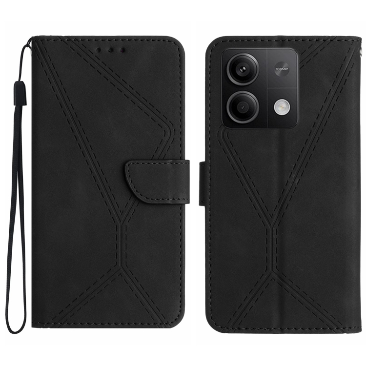 For Xiaomi Redmi Note 13 Pro 4G Global Stitching Embossed Leather Phone Case(Black)
For Xiaomi Redmi Note 13 Pro 4G Global Stitching Embossed Leather Phone Case(Black)