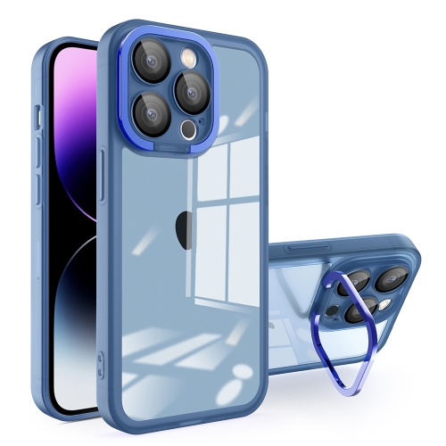 For iPhone XR Invisible Lens Bracket Matte Transparent Phone Case(Royal Blue)
For iPhone XR Invisible Lens Bracket Matte Transparent Phone Case(Royal Blue)