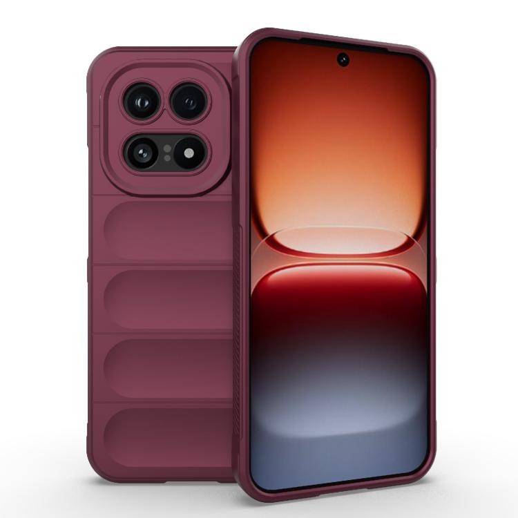 For vivo iQOO 15 5G Magic Shield TPU + Flannel Phone Case(Wine Red)
For vivo iQOO 15 5G Magic Shield TPU + Flannel Phone Case(Wine Red)