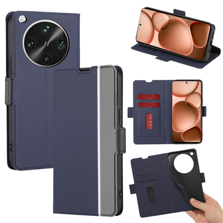 For OPPO Find X8 Ultra 5G Twill Texture Side Button Leather Phone Case(Blue)
For OPPO Find X8 Ultra 5G Twill Texture Side Button Leather Phone Case(Blue)