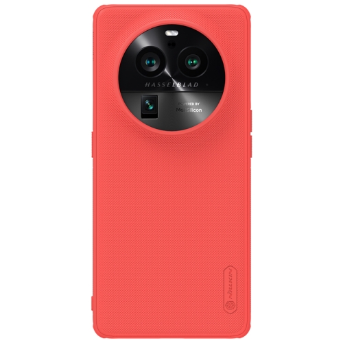

For OPPO Find X6 Pro NILLKIN Frosted Shield Pro PC + TPU Phone Case(Red)