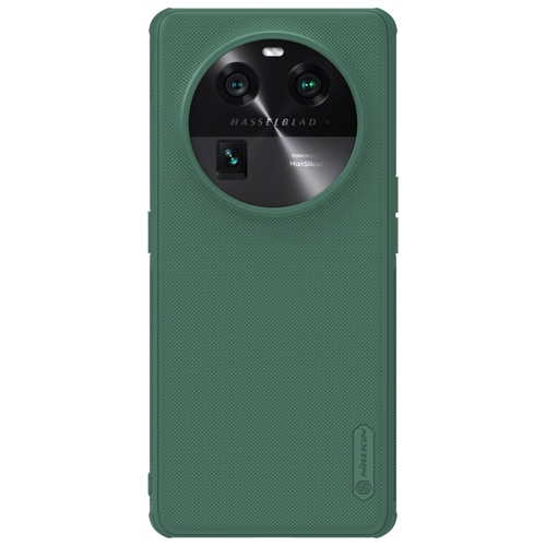 

For OPPO Find X6 NILLKIN Frosted Shield Pro PC + TPU Phone Case(Green)