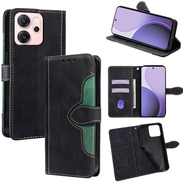 For OPPO Reno14 F 5G Skin Feel Magnetic Buckle Leather Phone Case(Black)
For OPPO Reno14 F 5G Skin Feel Magnetic Buckle Leather Phone Case(Black)