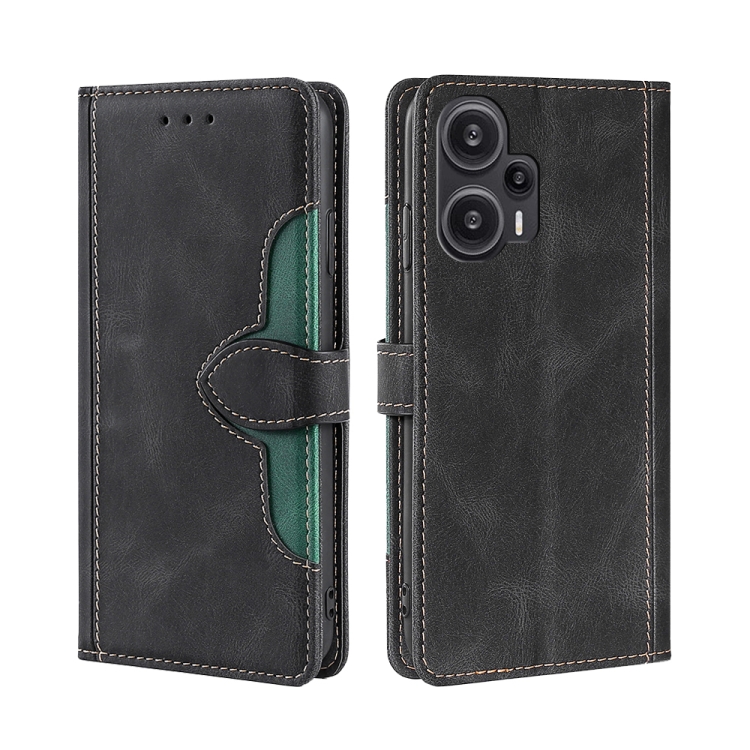For Xiaomi Redmi Note 12 Turbo Skin Feel Magnetic Buckle Leather Phone Case(Black)
For Xiaomi Redmi Note 12 Turbo Skin Feel Magnetic Buckle Leather Phone Case(Black)