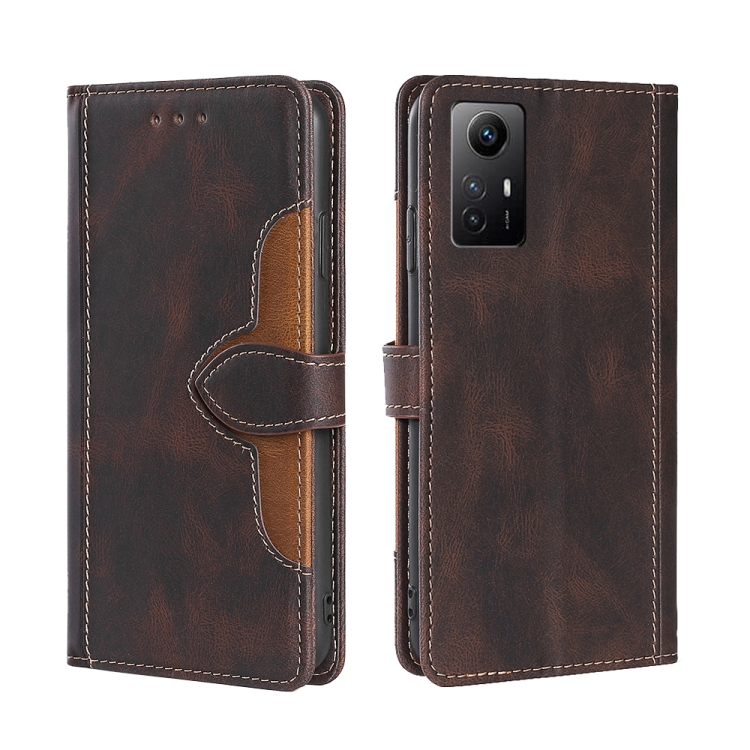 For Xiaomi Redmi Note 12S 4G Skin Feel Magnetic Buckle Leather Phone Case(Brown)
For Xiaomi Redmi Note 12S 4G Skin Feel Magnetic Buckle Leather Phone Case(Brown)