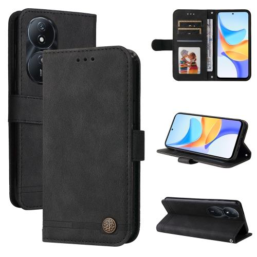 For Honor Play 50 Plus Skin Feel Life Tree Metal Button Leather Phone Case(Black)
For Honor Play 50 Plus Skin Feel Life Tree Metal Button Leather Phone Case(Black)