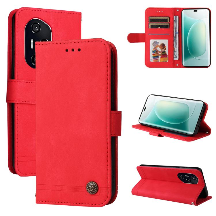 For Honor 400 Global 156.5mm Skin Feel Life Tree Metal Button Leather Phone Case(Red)
For Honor 400 Global 156.5mm Skin Feel Life Tree Metal Button Leather Phone Case(Red)