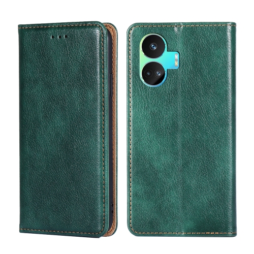 For Realme GT Neo5 SE Gloss Oil Solid Color Magnetic Leather Phone Case(Green)
For Realme GT Neo5 SE Gloss Oil Solid Color Magnetic Leather Phone Case(Green)