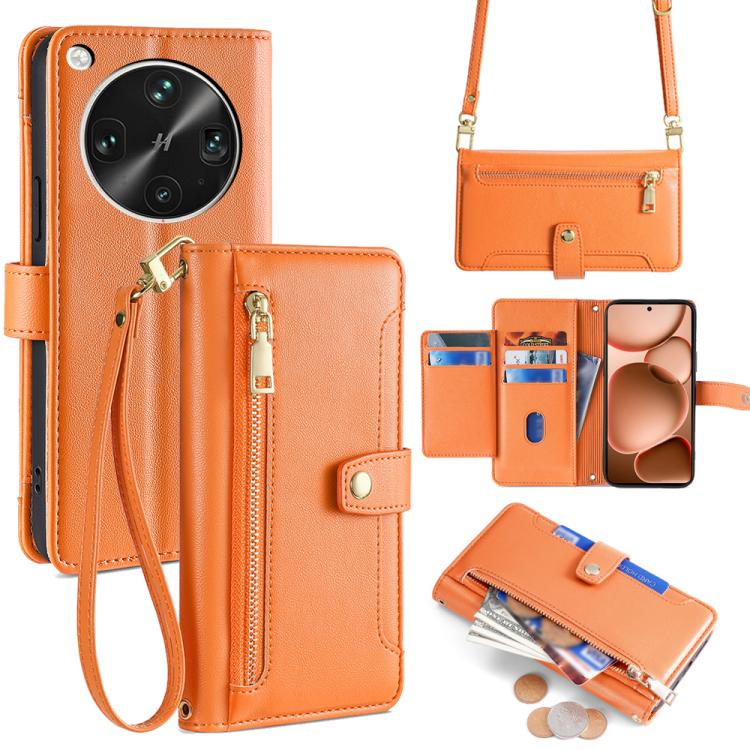 For OPPO Find X8 Ultra 5G Sheep Texture Cross-body Zipper Wallet Leather Phone Case(Orange)
For OPPO Find X8 Ultra 5G Sheep Texture Cross-body Zipper Wallet Leather Phone Case(Orange)