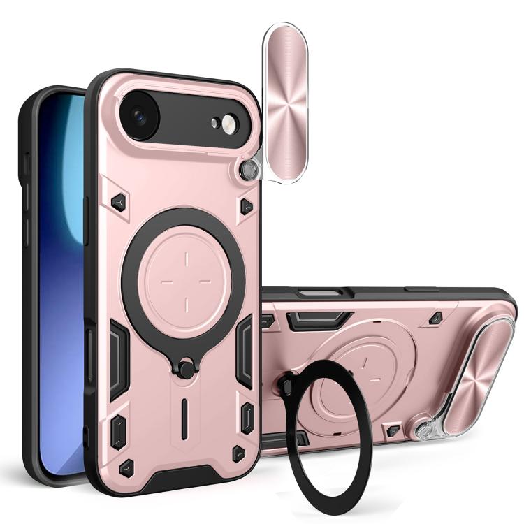 For iPhone 17 Air CD Texture Sliding Camshield Magnetic Holder Phone Case(Pink)
For iPhone 17 Air CD Texture Sliding Camshield Magnetic Holder Phone Case(Pink)