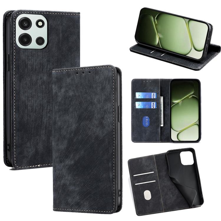 For OnePlus Turbo 6 / 6V RFID Anti-theft Brush Magnetic Leather Phone Case(Black)
For OnePlus Turbo 6 / 6V RFID Anti-theft Brush Magnetic Leather Phone Case(Black)