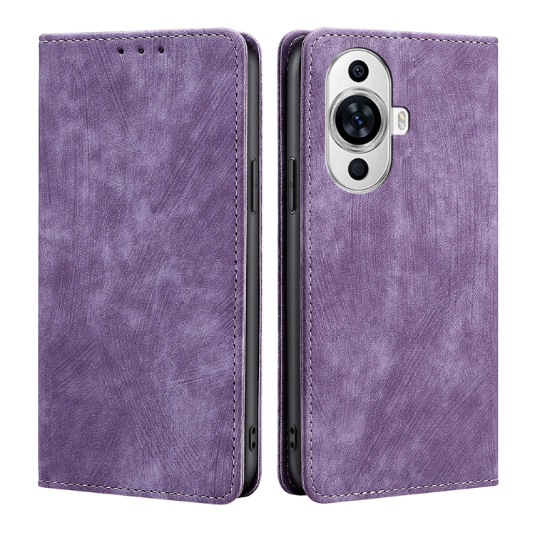 For Huawei nova 11 4G RFID Anti-theft Brush Magnetic Leather Phone Case(Purple)
For Huawei nova 11 4G RFID Anti-theft Brush Magnetic Leather Phone Case(Purple)
