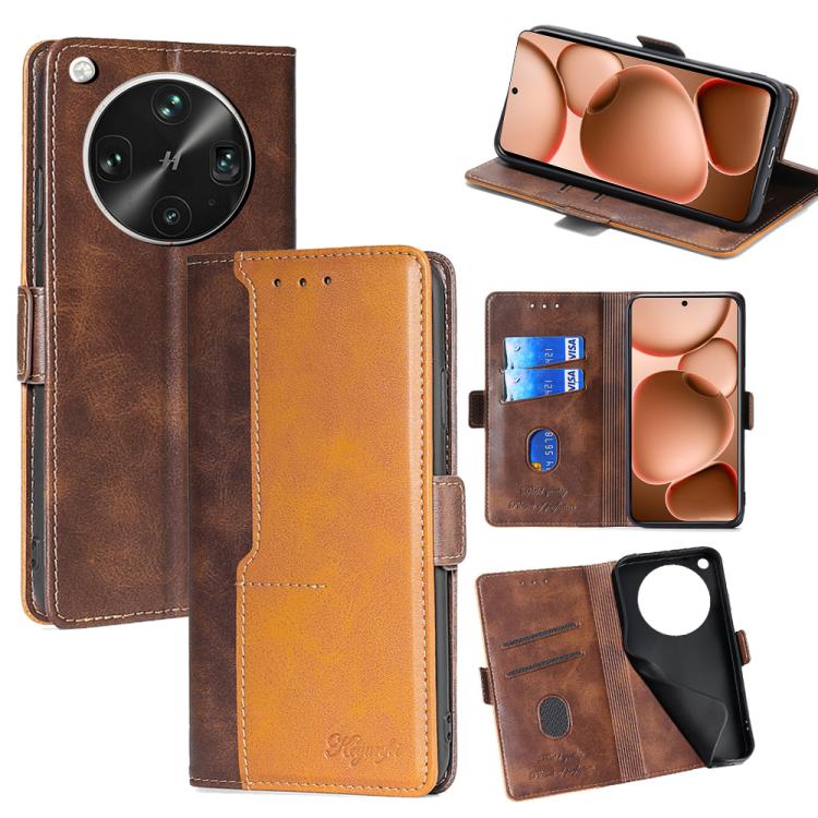 For OPPO Find X8 Ultra 5G Contrast Color Side Buckle Leather Phone Case(Dark Brown + Gold)
For OPPO Find X8 Ultra 5G Contrast Color Side Buckle Leather Phone Case(Dark Brown + Gold)