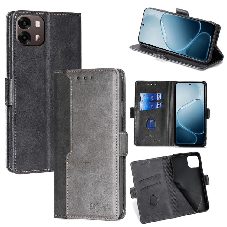 For OPPO A6s 4G Contrast Color Side Buckle Leather Phone Case(Black + Grey)
For OPPO A6s 4G Contrast Color Side Buckle Leather Phone Case(Black + Grey)