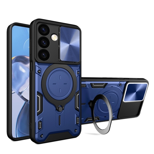 For Samsung Galaxy S24 5G CD Texture Sliding Camshield Magnetic Holder Phone Case(Blue)
For Samsung Galaxy S24 5G CD Texture Sliding Camshield Magnetic Holder Phone Case(Blue)