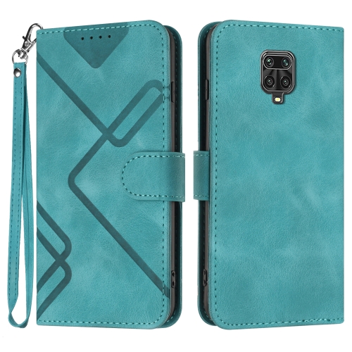For Xiaomi Redmi Note 9 Pro Line Pattern Skin Feel Leather Phone Case(Light Blue)
For Xiaomi Redmi Note 9 Pro Line Pattern Skin Feel Leather Phone Case(Light Blue)