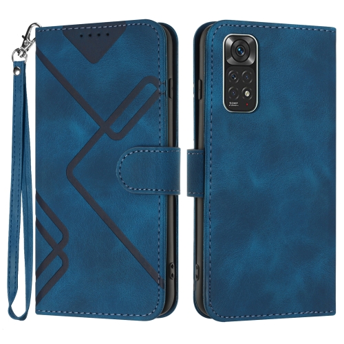 For Xiaomi Redmi Note 11 4G Global Line Pattern Skin Feel Leather Phone Case(Royal Blue)
For Xiaomi Redmi Note 11 4G Global Line Pattern Skin Feel Leather Phone Case(Royal Blue)
