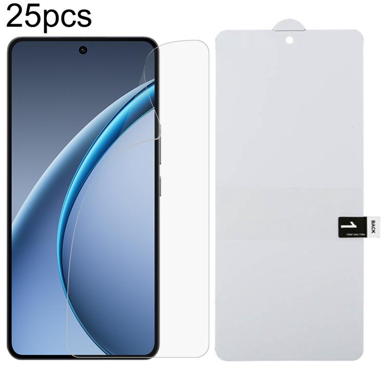 For OPPO K13 Turbo 5G 25pcs Full Screen Protector Explosion-proof Hydrogel Film
For OPPO K13 Turbo 5G 25pcs Full Screen Protector Explosion-proof Hydrogel Film