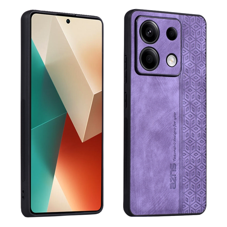 For Xiaomi Redmi Note 13 Pro 5G AZNS 3D Embossed Skin Feel Phone Case(Purple)
For Xiaomi Redmi Note 13 Pro 5G AZNS 3D Embossed Skin Feel Phone Case(Purple)