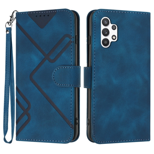 For Samsung Galaxy A32 5G Line Pattern Skin Feel Leather Phone Case(Royal Blue)
For Samsung Galaxy A32 5G Line Pattern Skin Feel Leather Phone Case(Royal Blue)