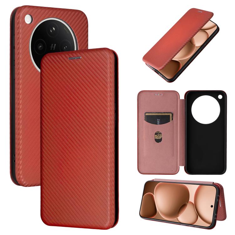 For OPPO Find X8s+ 5G Carbon Fiber Texture Flip Leather Phone Case(Brown)
For OPPO Find X8s+ 5G Carbon Fiber Texture Flip Leather Phone Case(Brown)