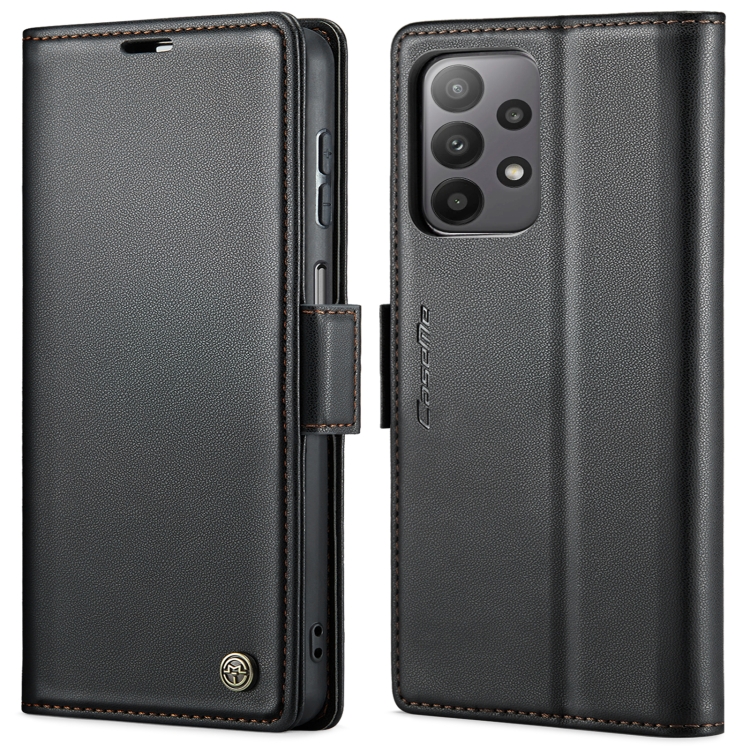 For Samsung Galaxy A23 CaseMe 023 Butterfly Buckle Litchi Texture RFID Anti-theft Leather Phone Case(Black)
For Samsung Galaxy A23 CaseMe 023 Butterfly Buckle Litchi Texture RFID Anti-theft Leather Phone Case(Black)