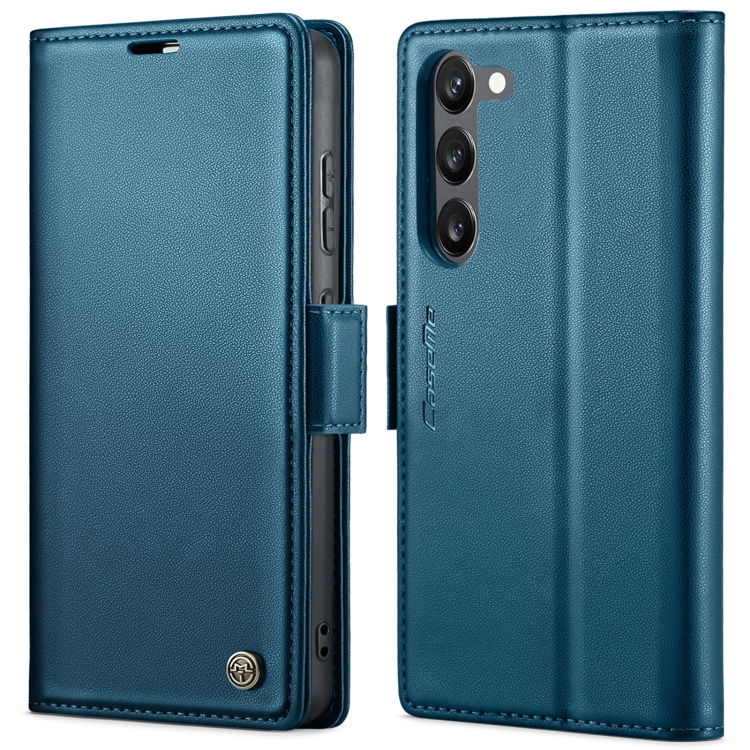 For Samsung Galaxy S23+ 5G CaseMe 023 Butterfly Buckle Litchi Texture RFID Anti-theft Leather Phone Case(Blue)
For Samsung Galaxy S23+ 5G CaseMe 023 Butterfly Buckle Litchi Texture RFID Anti-theft Leather Phone Case(Blue)