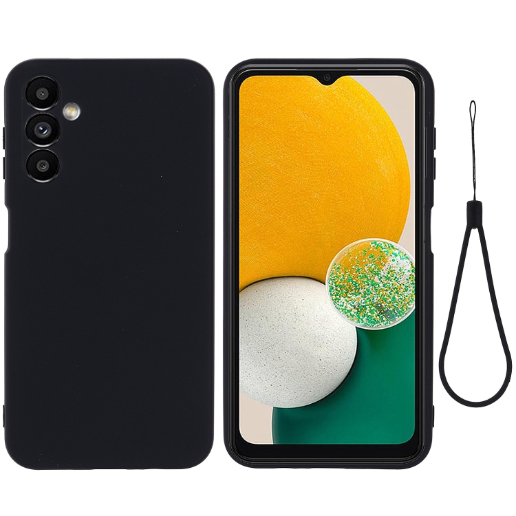 For Samsung Galaxy M54 5G / F54 5G Pure Color Liquid Silicone Shockproof Phone Case(Black)
For Samsung Galaxy M54 5G / F54 5G Pure Color Liquid Silicone Shockproof Phone Case(Black)