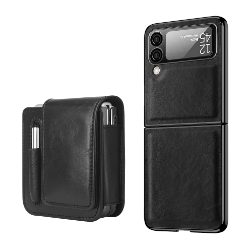 For Samsung Galaxy Z Flip4 Retro Thinking Series PC Shockproof Phone Case(Black)
For Samsung Galaxy Z Flip4 Retro Thinking Series PC Shockproof Phone Case(Black)