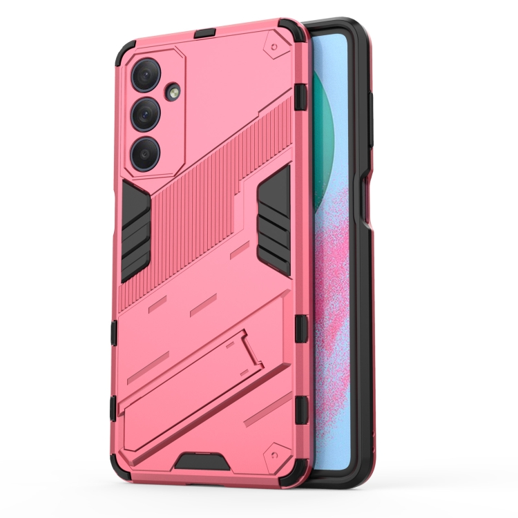 For Samsung Galaxy M54 5G Punk Armor 2 in 1 PC + TPU Phone Case with Holder(Light Red)
For Samsung Galaxy M54 5G Punk Armor 2 in 1 PC + TPU Phone Case with Holder(Light Red)