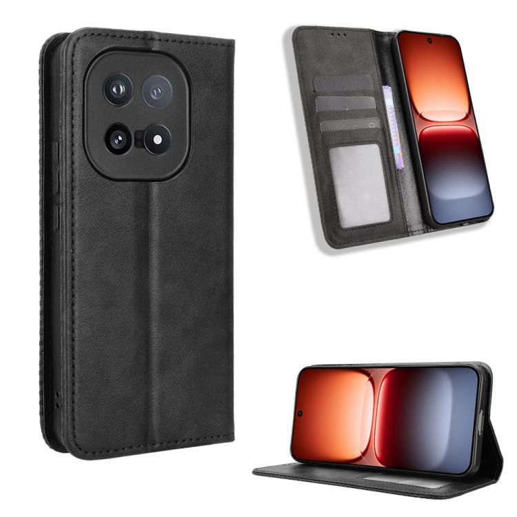 For vivo iQOO 15 5G Magnetic Buckle Retro Texture Leather Phone Case(Black)
For vivo iQOO 15 5G Magnetic Buckle Retro Texture Leather Phone Case(Black)