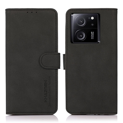 For Xiaomi 13T / Redmi K60 Ultra KHAZNEH Matte Texture Leather Phone Case(Black)
For Xiaomi 13T / Redmi K60 Ultra KHAZNEH Matte Texture Leather Phone Case(Black)