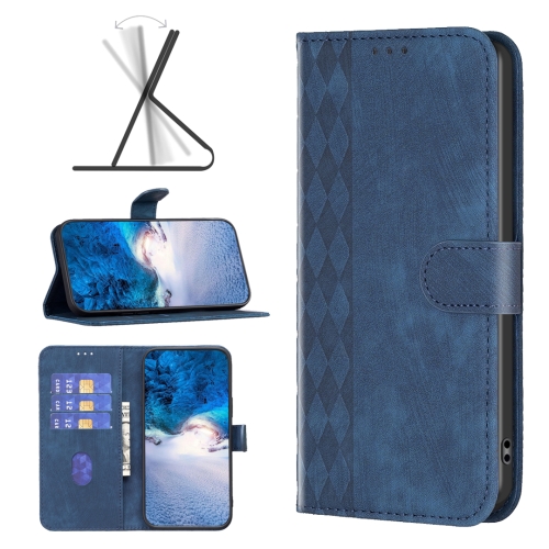 For Xiaomi Poco F5 5G / Redmi Note 12 Turbo Plaid Embossed Leather Phone Case(Blue)
For Xiaomi Poco F5 5G / Redmi Note 12 Turbo Plaid Embossed Leather Phone Case(Blue)