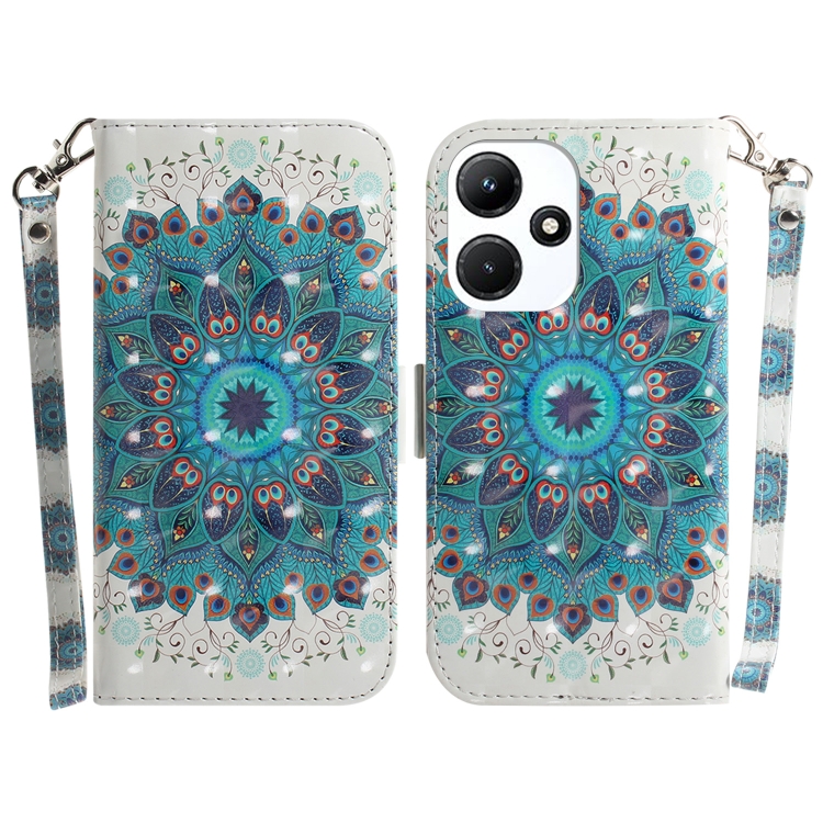 For Infinix Hot 30i 3D Colored Horizontal Flip Leather Phone Case(Peacock Wreath)
For Infinix Hot 30i 3D Colored Horizontal Flip Leather Phone Case(Peacock Wreath)