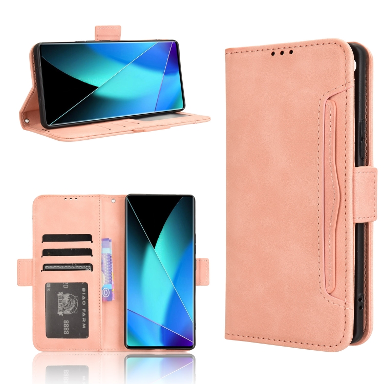 For Infinix Zero 40 4G Skin Feel Calf Texture Card Slots Leather Phone Case(Pink)
For Infinix Zero 40 4G Skin Feel Calf Texture Card Slots Leather Phone Case(Pink)