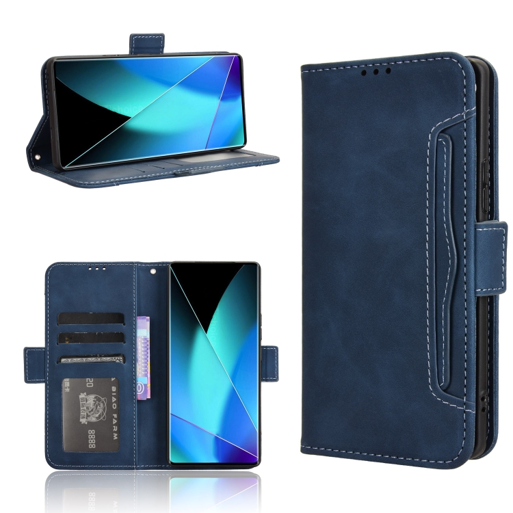 For Infinix Zero 40 4G Skin Feel Calf Texture Card Slots Leather Phone Case(Blue)
For Infinix Zero 40 4G Skin Feel Calf Texture Card Slots Leather Phone Case(Blue)