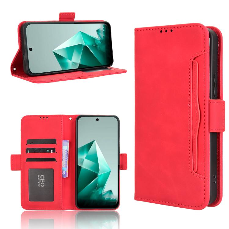 For Infinix Note 50x 5G Skin Feel Calf Texture Card Slots Leather Phone Case(Red)
For Infinix Note 50x 5G Skin Feel Calf Texture Card Slots Leather Phone Case(Red)