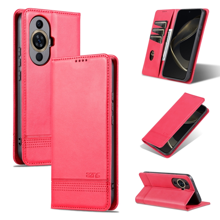 For Huawei Nova 11 Pro AZNS Magnetic Calf Texture Flip Leather Phone Case(Red)
For Huawei Nova 11 Pro AZNS Magnetic Calf Texture Flip Leather Phone Case(Red)