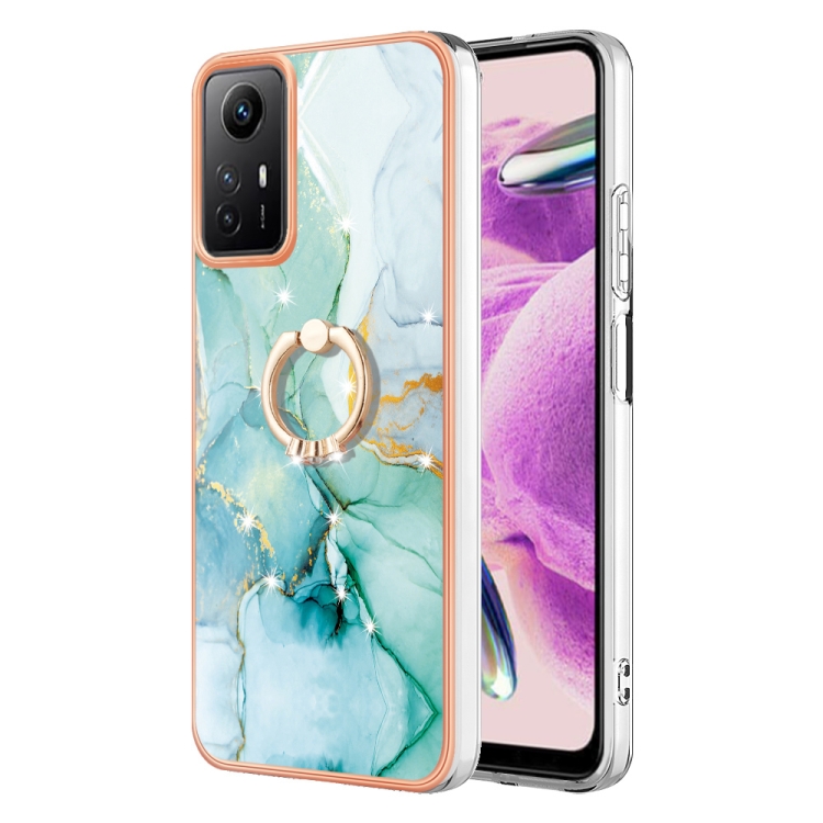 For Xiaomi Redmi Note 12S 4G Electroplating Marble IMD TPU Phone Case with Ring Holder(Green 003)
For Xiaomi Redmi Note 12S 4G Electroplating Marble IMD TPU Phone Case with Ring Holder(Green 003)