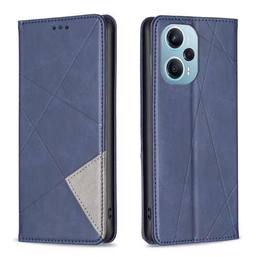 For Xiaomi Poco F5 5G / Redmi Note 12 Turbo Rhombus Texture Magnetic Leather Phone Case(Blue)
For Xiaomi Poco F5 5G / Redmi Note 12 Turbo Rhombus Texture Magnetic Leather Phone Case(Blue)