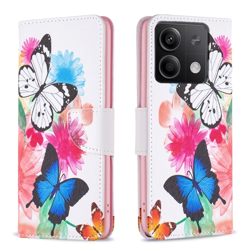 For Xiaomi Redmi Note 13 4G Global Colored Drawing Pattern Leather Phone Case(Butterflies)
For Xiaomi Redmi Note 13 4G Global Colored Drawing Pattern Leather Phone Case(Butterflies)