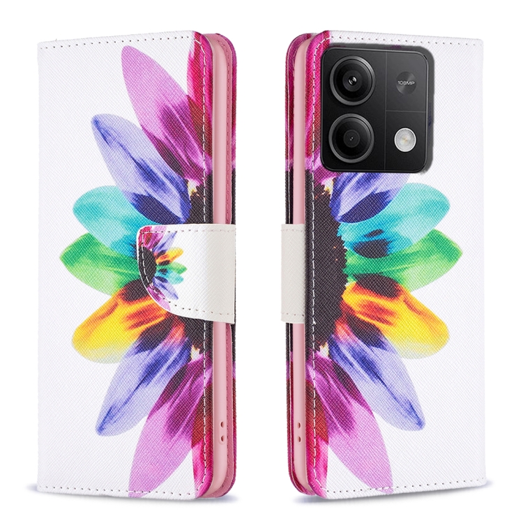 For Xiaomi Redmi Note 13 4G Global Colored Drawing Pattern Leather Phone Case(Sun Flower)
For Xiaomi Redmi Note 13 4G Global Colored Drawing Pattern Leather Phone Case(Sun Flower)