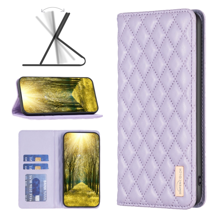 For Xiaomi Redmi 12 4G Diamond Lattice Magnetic Leather Flip Phone Case(Purple)
For Xiaomi Redmi 12 4G Diamond Lattice Magnetic Leather Flip Phone Case(Purple)