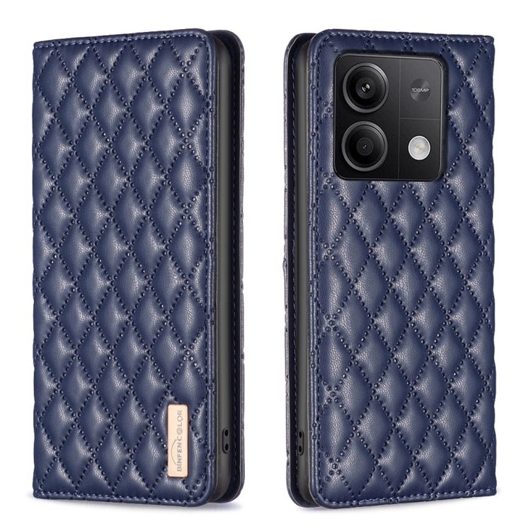 For Xiaomi Redmi Note 13 4G Global Diamond Lattice Magnetic Leather Flip Phone Case(Blue)
For Xiaomi Redmi Note 13 4G Global Diamond Lattice Magnetic Leather Flip Phone Case(Blue)