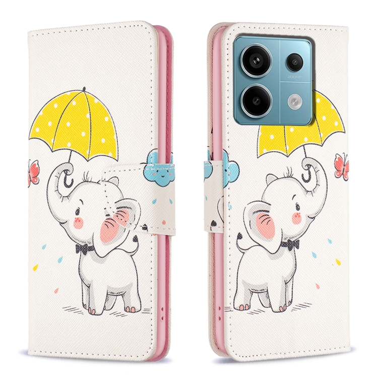 For Xiaomi Redmi Note 13 Pro 5G Colored Drawing Pattern Leather Phone Case(Umbrella Elephant)
For Xiaomi Redmi Note 13 Pro 5G Colored Drawing Pattern Leather Phone Case(Umbrella Elephant)