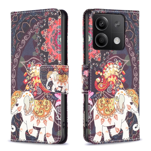 For Xiaomi Redmi Note 13 Colored Drawing Pattern Leather Phone Case(Flowers Elephant)
For Xiaomi Redmi Note 13 Colored Drawing Pattern Leather Phone Case(Flowers Elephant)