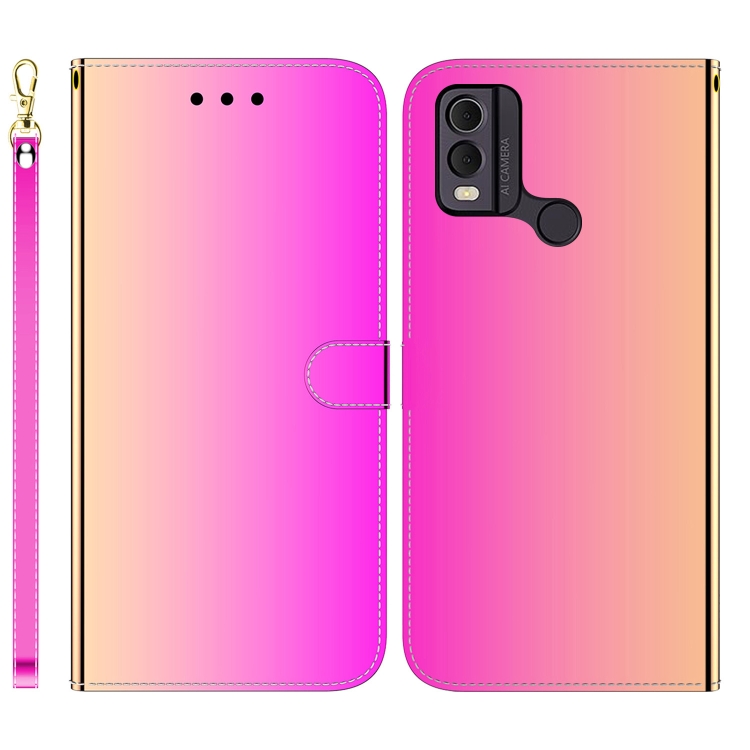 For Nokia C22 Imitated Mirror Surface Leather Phone Case(Gradient Color)
For Nokia C22 Imitated Mirror Surface Leather Phone Case(Gradient Color)